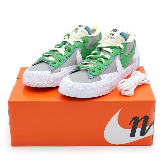 DD1877-001 sacai Nike Blazer Low Classic Green Medium Grey White Blue (Men's)