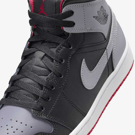 DQ8423-006 Nike GS Air Jordan 1 Mid Black Cement Grey