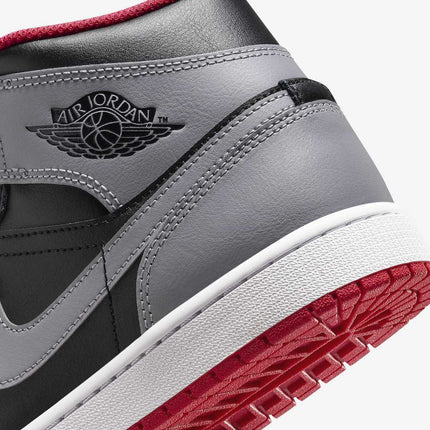 DQ8423-006 Nike GS Air Jordan 1 Mid Black Cement Grey