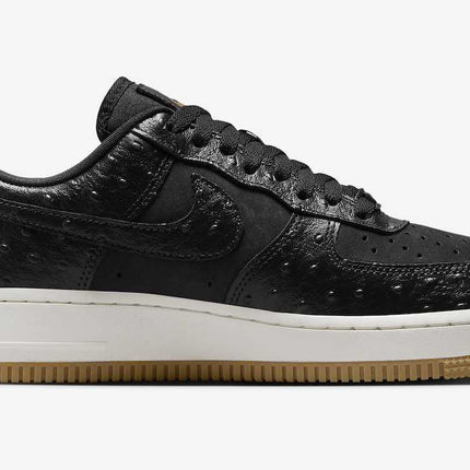 DZ2708-002 Nike Air Force 1 Low Black Ostrich (Women's)