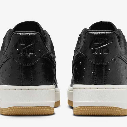 DZ2708-002 Nike Air Force 1 Low Black Ostrich (Women's)