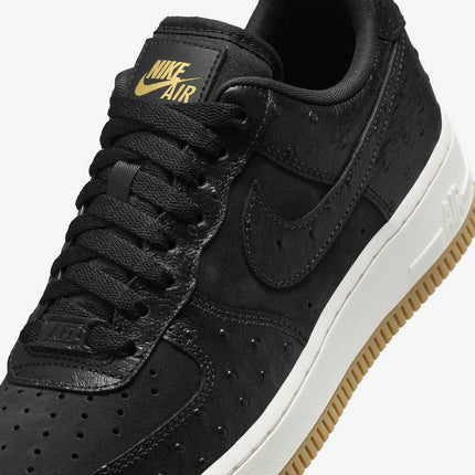 DZ2708-002 Nike Air Force 1 Low Black Ostrich (Women's)