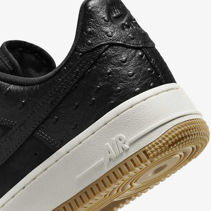 DZ2708-002 Nike Air Force 1 Low Black Ostrich (Women's)