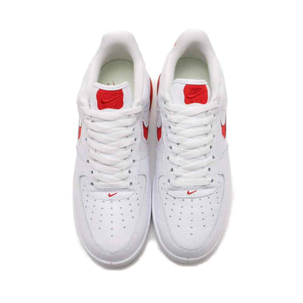 HF3630-100 Nike Air Force 1 Low Evo Summit White University Red (Men's)