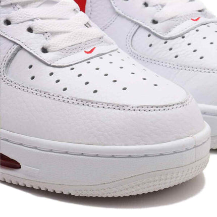 HF3630-100 Nike Air Force 1 Low Evo Summit White University Red (Men's)