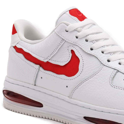 HF3630-100 Nike Air Force 1 Low Evo Summit White University Red (Men's)