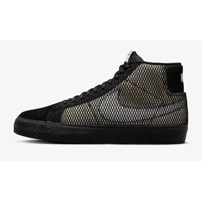 FN6038-100 Nike SB Zoom Blazer Mid Premium White Black (Men's)