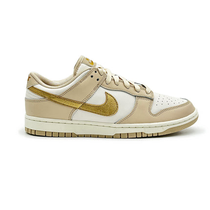 DX5930-001 Nike Dunk Low Phantom Metallic Gold Swoosh Sail Sanddrift (Women's)