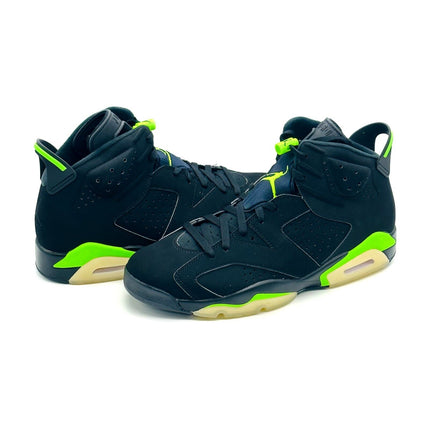 CT8529-003 Nike Air Jordan 6 Retro Electric Green Black Neon Yellow