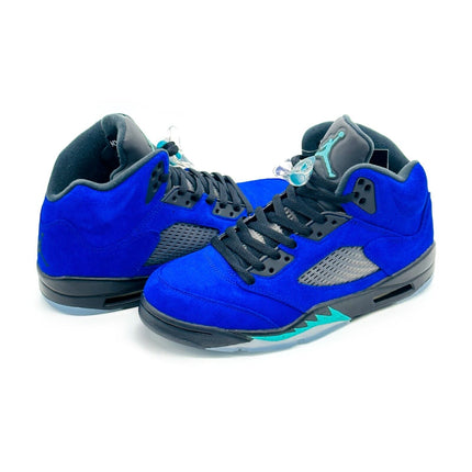 136027-500 Nike Air Jordan 5 Retro Alternate Grape Purple Green