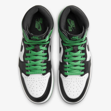 FD1437-031 Nike GS Air Jordan 1 Retro High OG Celtics Black and Lucky Green