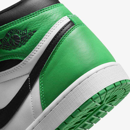 FD1437-031 Nike GS Air Jordan 1 Retro High OG Celtics Black and Lucky Green