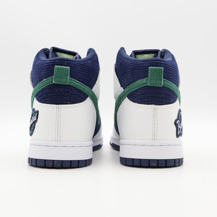 DH0953-400 Nike Dunk High EMB College Navy Sports Specialties Green (Men's)