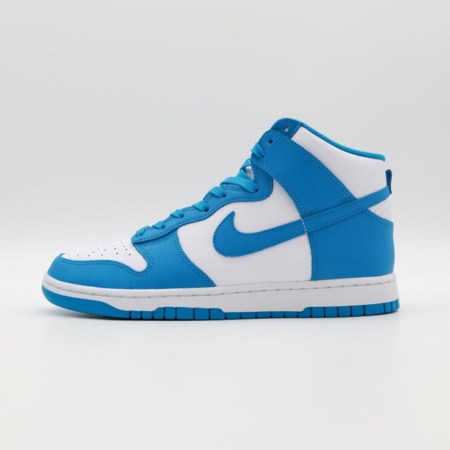 DD1399-400 Nike Dunk High Championship Laser Blue White (Men's)