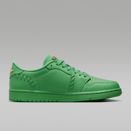 FN5032-300 Nike Air Jordan 1 Low MM Lucky Green Metallic Gold (Women's)