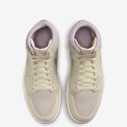 DV1305-100 Nike Air Jordan 1 Zoom CMFT 2 Particle Beige Plum Chalk (Women's)