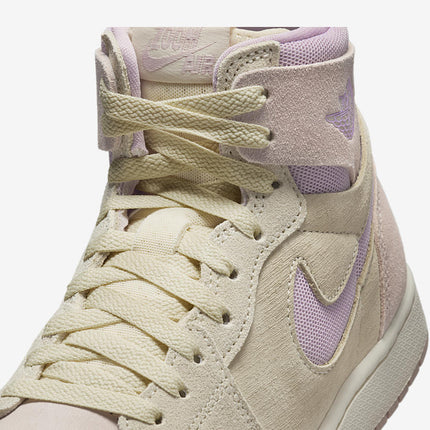 DV1305-100 Nike Air Jordan 1 Zoom CMFT 2 Particle Beige Plum Chalk (Women's)