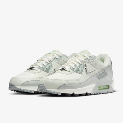 FN6948-100 Nike Air Max 90 SE Sail Sea Glass Light Silver Metallic (Women's)