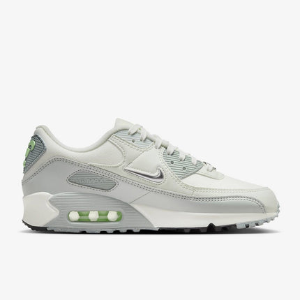 FN6948-100 Nike Air Max 90 SE Sail Sea Glass Light Silver Metallic (Women's)