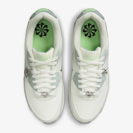 FN6948-100 Nike Air Max 90 SE Sail Sea Glass Light Silver Metallic (Women's)