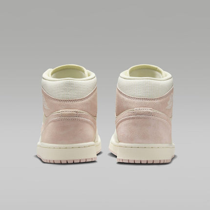 FQ1926-161 Nike Air Jordan 1 Mid SE Coconut Milk Sail Legend Pink (Women's)