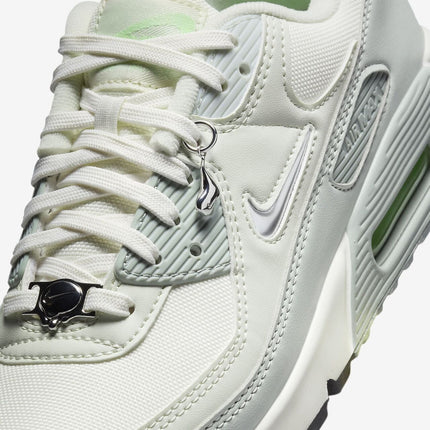 FN6948-100 Nike Air Max 90 SE Sail Sea Glass Light Silver Metallic (Women's)