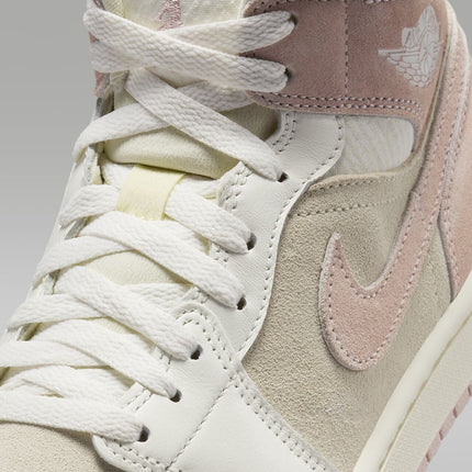 FQ1926-161 Nike Air Jordan 1 Mid SE Coconut Milk Sail Legend Pink (Women's)