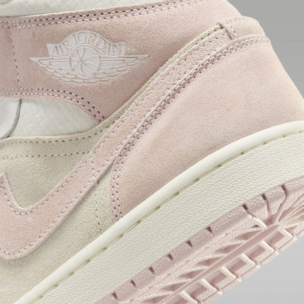 FQ1926-161 Nike Air Jordan 1 Mid SE Coconut Milk Sail Legend Pink (Women's)