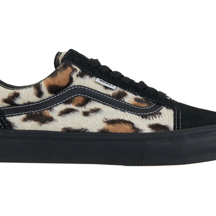 VN0A5FCBBM8 Supreme Vans Leopard Old Skool Black White (Men's)