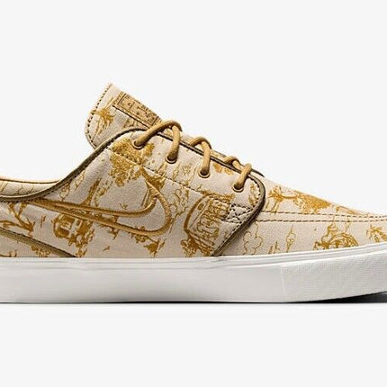 FD6641-200 Nike SB Zoom Janoski Premium Sesame Brongene Sail Flat Gold (Men's)