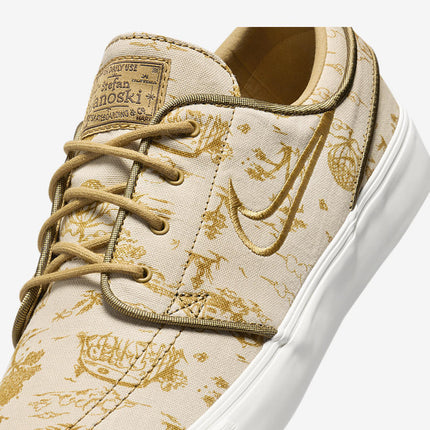 FD6641-200 Nike SB Zoom Janoski Premium Sesame Brongene Sail Flat Gold (Men's)