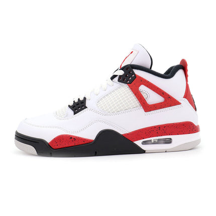 DH6927-161 Nike Air Jordan 4 Retro Red Cement Fire Black Neutral Grey (Men's)