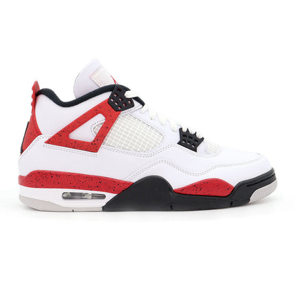 DH6927-161 Nike Air Jordan 4 Retro Red Cement Fire Black Neutral Grey (Men's)