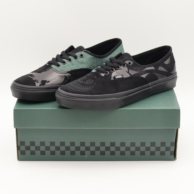 672904-0001 Rutsubo Vans Authentic Black Khaki Olive Green (Men's)