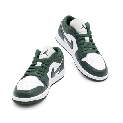 DC0774-113 Nike Air Jordan 1 Low Galactic Jade White Khaki Forrest (Women's)