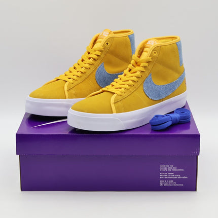 FD0269-700 Grant Taylor Nike SB Blazer Mid Pro GT University Gold (Men's)