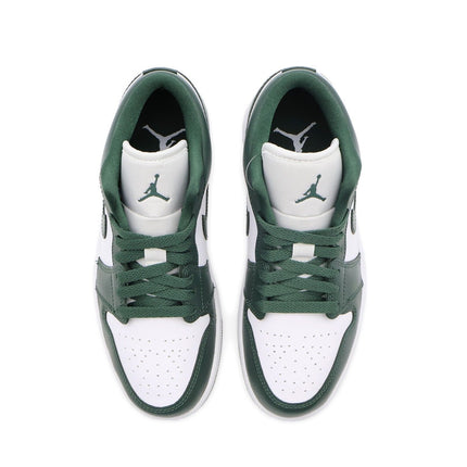 DC0774-113 Nike Air Jordan 1 Low Galactic Jade White Khaki Forrest (Women's)