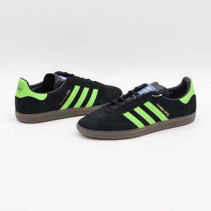 IF5738 adidas Originals Samba Deco SPZL Core Black Lucid Lime Gum (Men's)