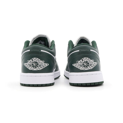 DC0774-113 Nike Air Jordan 1 Low Galactic Jade White Khaki Forrest (Women's)