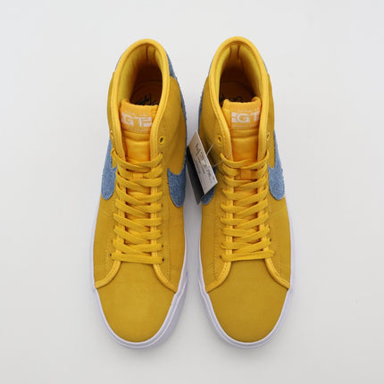 FD0269-700 Grant Taylor Nike SB Blazer Mid Pro GT University Gold (Men's)