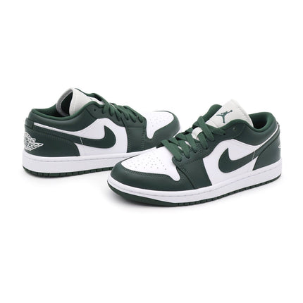 DC0774-113 Nike Air Jordan 1 Low Galactic Jade White Khaki Forrest (Women's)