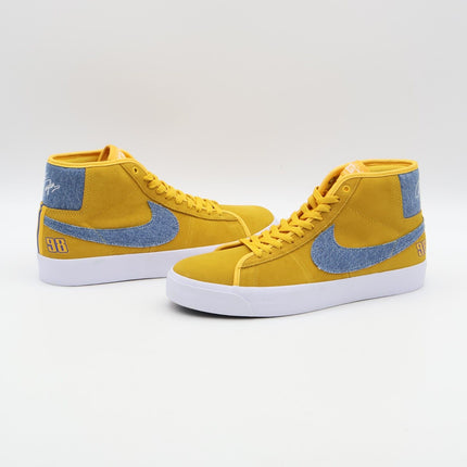 FD0269-700 Grant Taylor Nike SB Blazer Mid Pro GT University Gold (Men's)