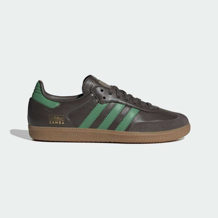 IG6175 adidas Originals Samba OG Shadow Olive Preloved Green Gum (Men's)