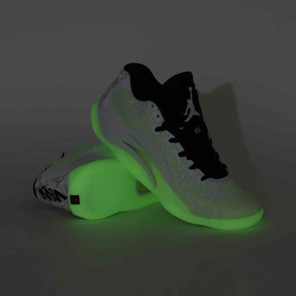 DR0676-110 Nike Jordan Zion 3 White Black Barely Volt (Men's)