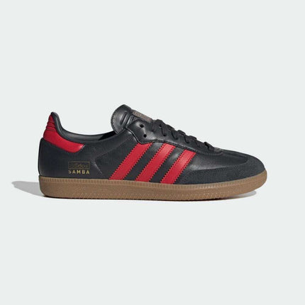 IG6173 adidas Originals Samba OG Carbon Better Scarlet Gum (Men's)