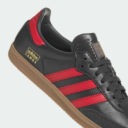 IG6173 adidas Originals Samba OG Carbon Better Scarlet Gum (Men's)