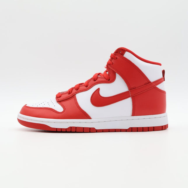 DD1399-106 Nike Dunk High Championship St. John's University Red White (Men's)