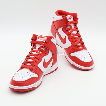 DD1399-106 Nike Dunk High Championship St. John's University Red White (Men's)