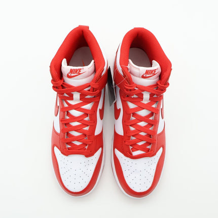 DD1399-106 Nike Dunk High Championship St. John's University Red White (Men's)