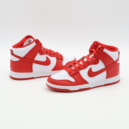 DD1399-106 Nike Dunk High Championship St. John's University Red White (Men's)